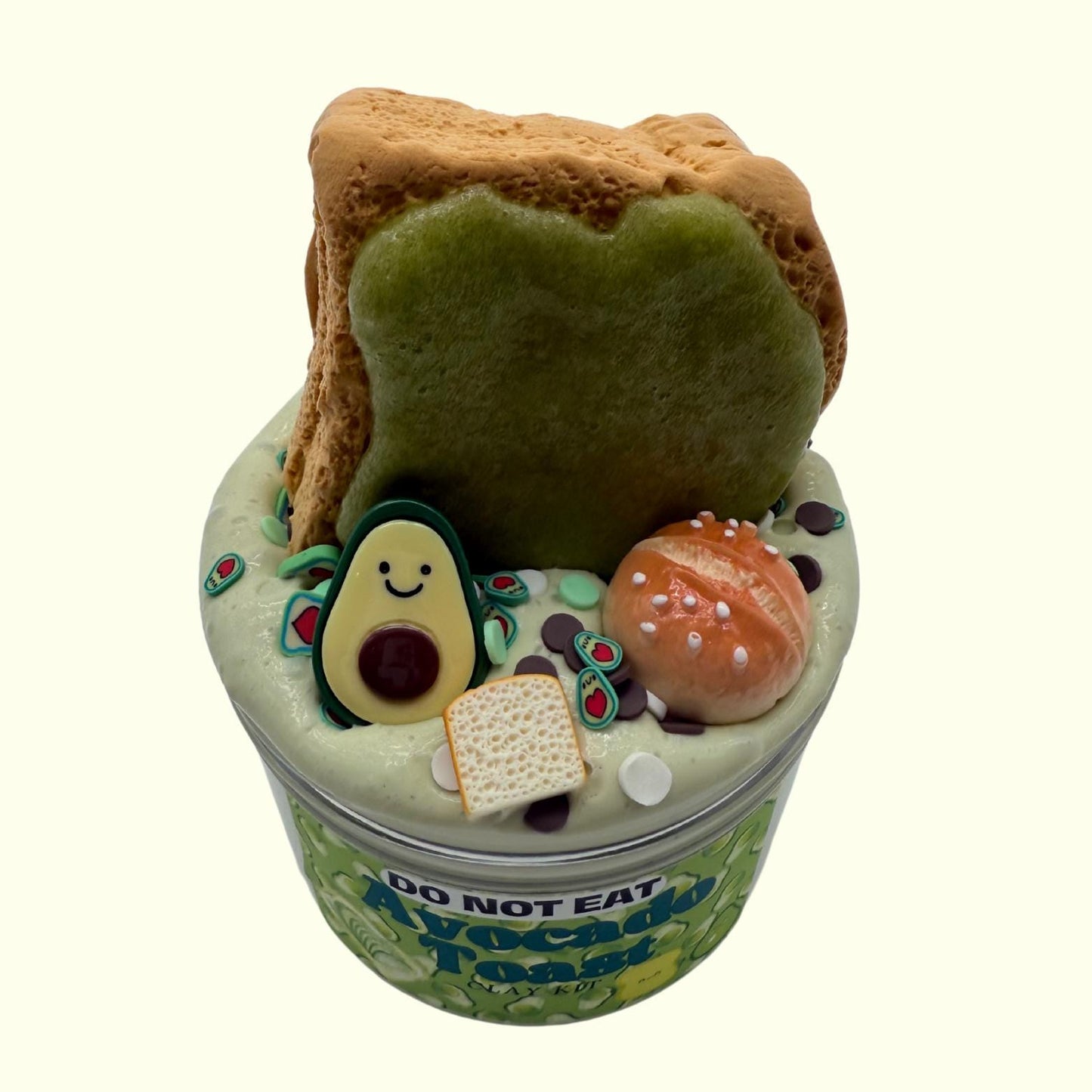 Avocado Toast Clay Kit Slime