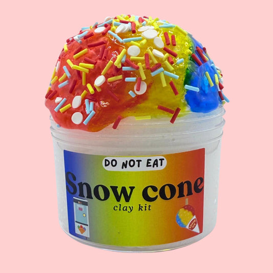 Snow Cone Slime Clay Kit