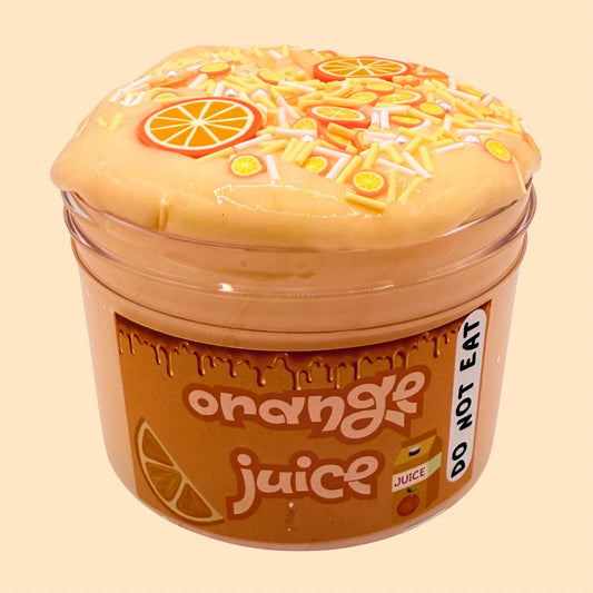 Orange Juice Glossy Slime