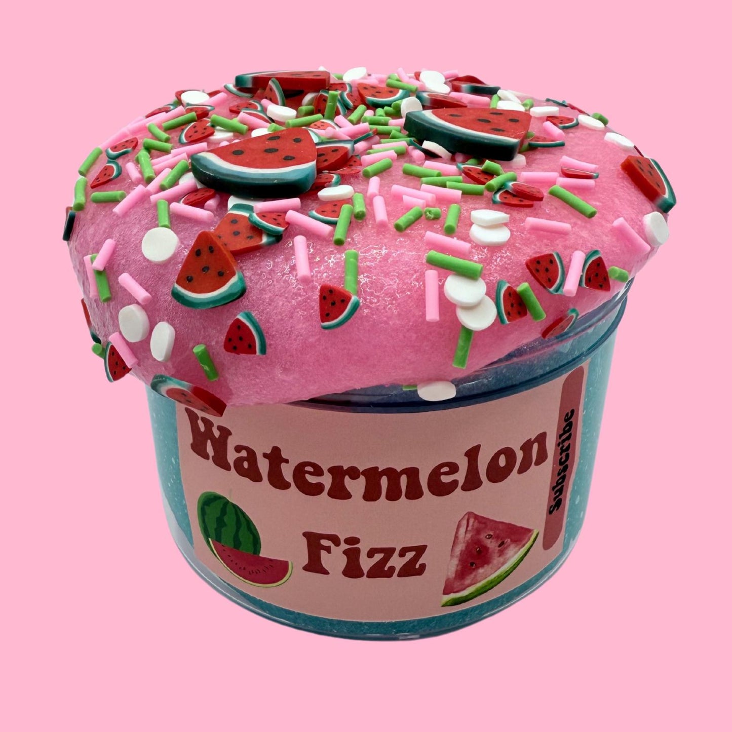 Watermelon Fizz Snow Slime