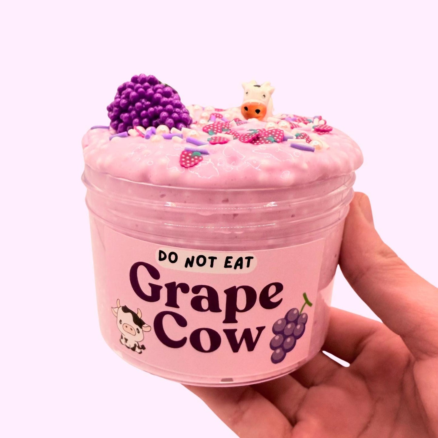 Grape Cow Floam Slime