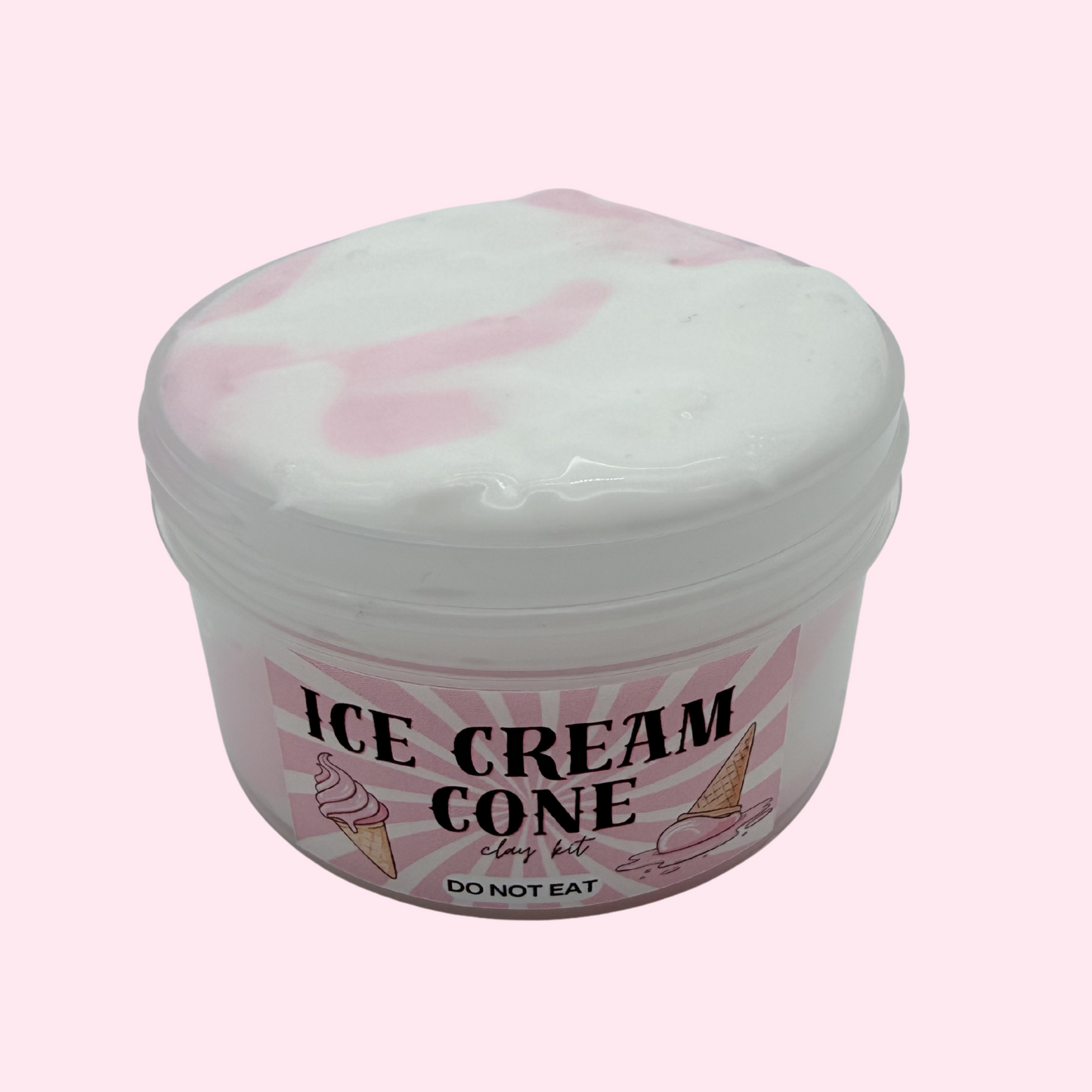 Strawberry Ice Cream DIY Slime Kit