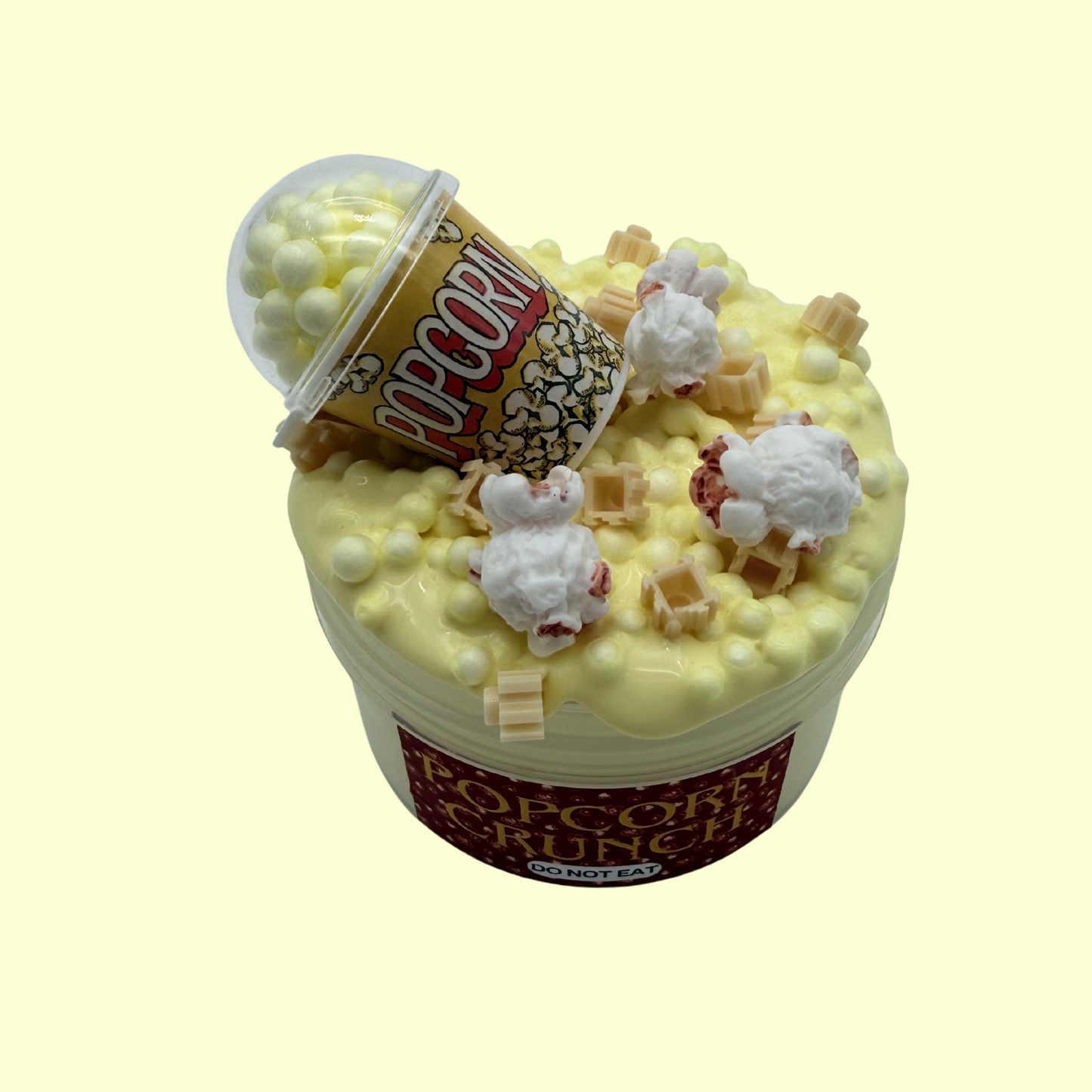 Popcorn Crunch Floam Slime