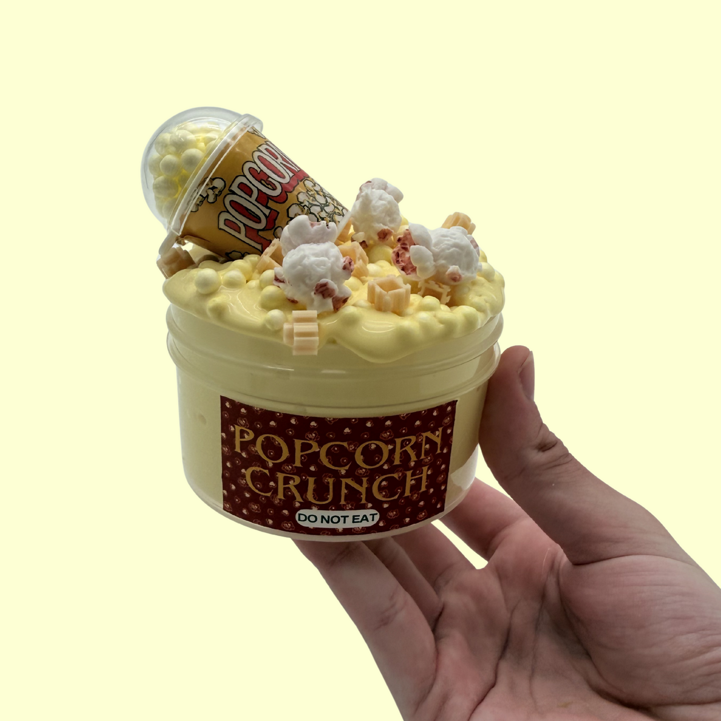 Popcorn Crunch Floam Slime