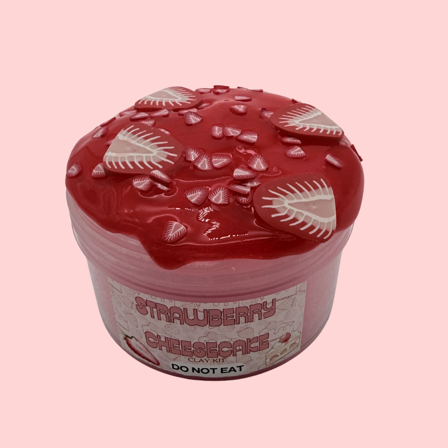 Strawberry Cheesecake Slime