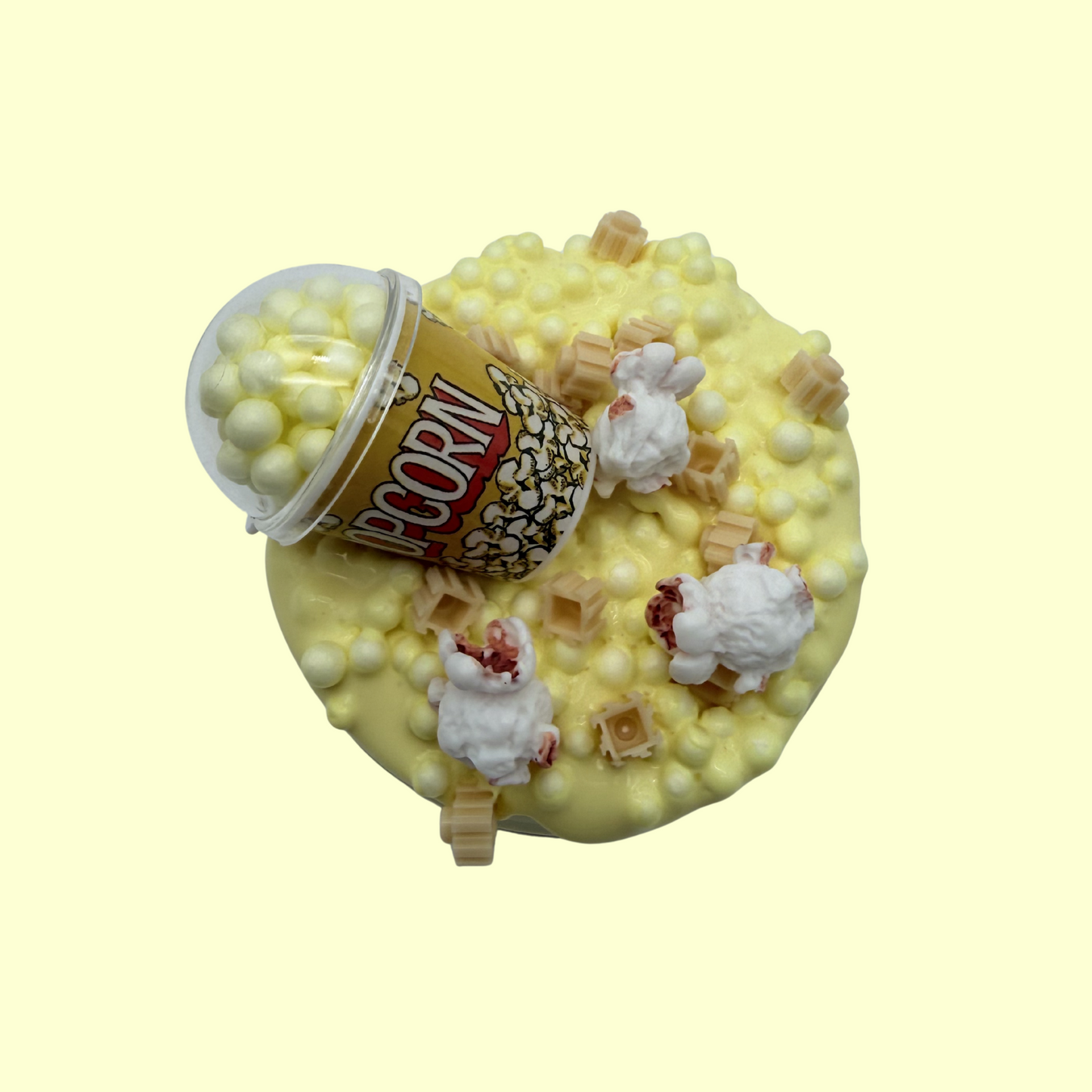 Popcorn Crunch Floam Slime