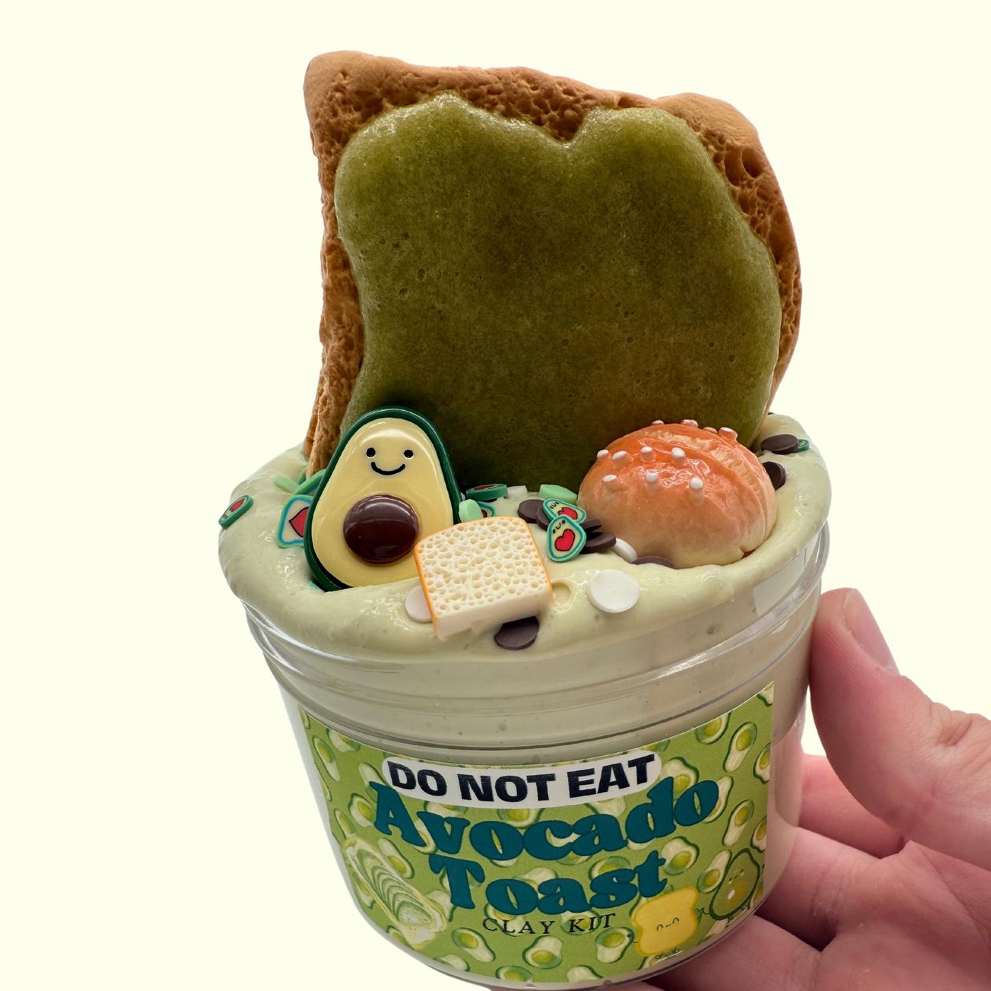 Avocado Toast Clay Kit Slime