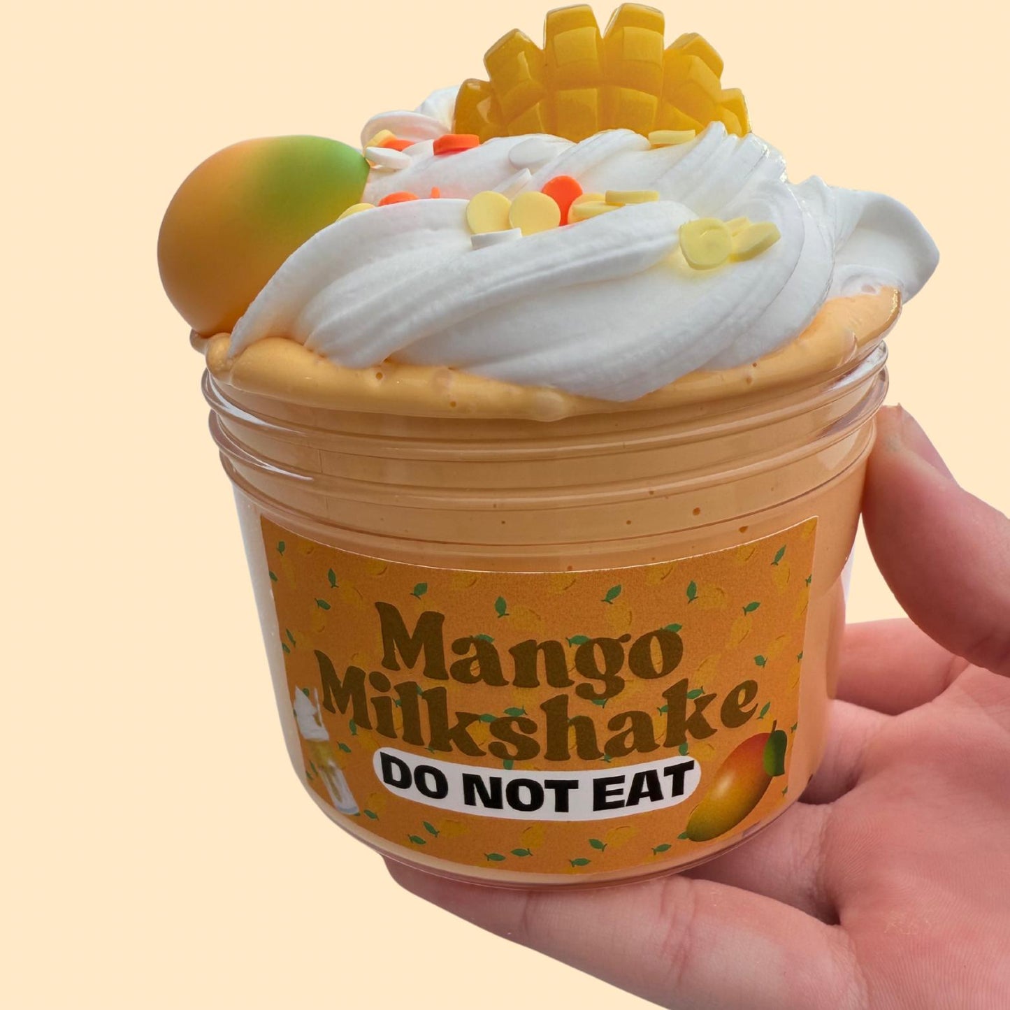 Mango Smoothie Slime
