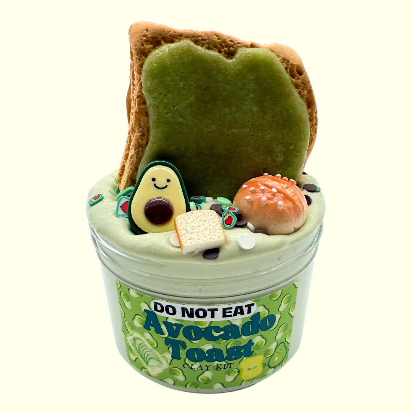 Avocado Toast Clay Kit Slime